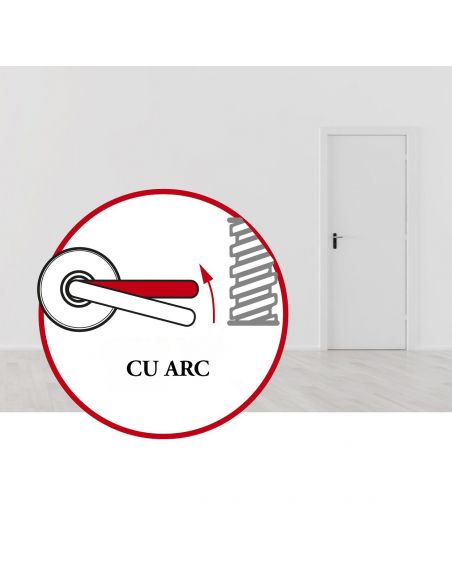 Manere cu sild MIRELLA 2 E195, crom satinat/lucios - 5