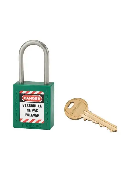 Lacat siguranta industriala, 40 mm toarta diam. 6 x 38 mm - 1