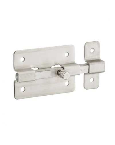 Zavor usa mobilier, aplicat, 50 mm, bolt plat, inox, THIRARD - 1