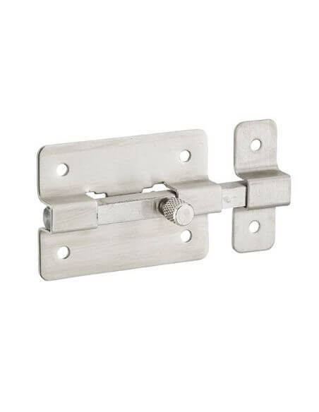 Zavor usa mobilier, aplicat, 50 mm, bolt plat, inox, THIRARD - 1