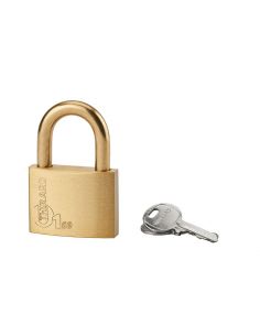 Lacat de santier, cu cheie, TYPE 1, 60 mm, toarta alama, THIRARD - 1
