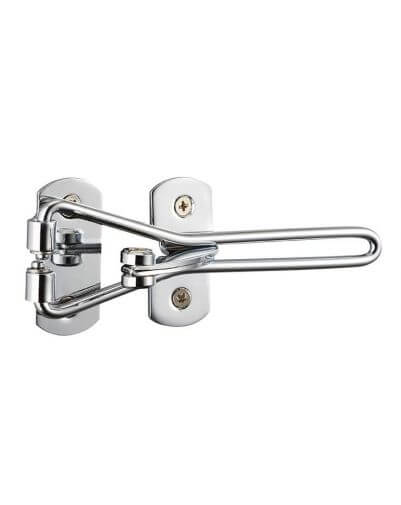 Siguranta usa intrare, cu tachet, pentru intredeschidere, cromat, THIRARD - 1
