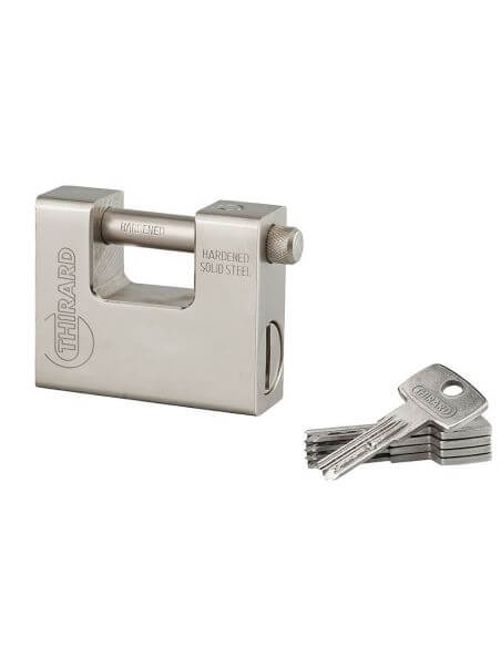 Lacat de santier, cu cheie, THOR, 84 mm, THIRARD - 1