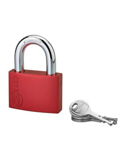 Lacat de santier, cu cheie, TYPE 1 COLORFUL, 60 mm, THIRARD - 1