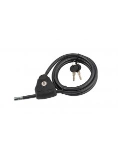 Cablu ajustabil antifurt bicicleta, TWISTY, 10 mm, 180 cm, THIRARD - 1