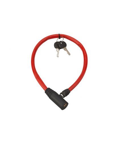 Antifurt bicicleta, cu cheie, TWISTY, 5 mm, 50 cm, THIRARD - 1