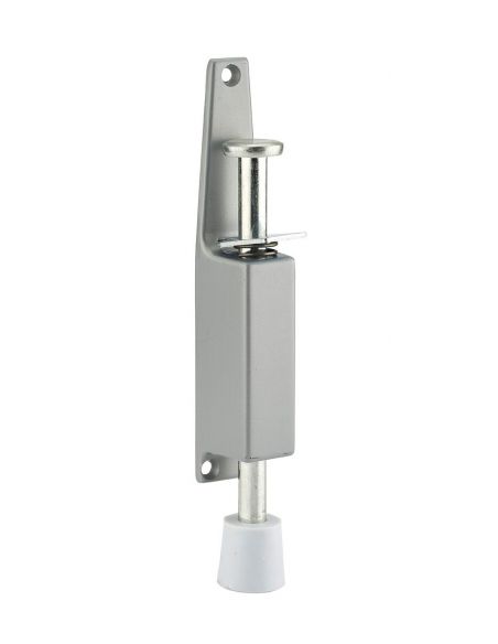 Opritor usa, cu frana cauciuc, 150 mm, argintiu, THIRARD - 1