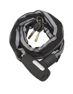 Antifurt moto, cu cheie si lant, BIKER, 6 mm, 90 cm, THIRARD - 1