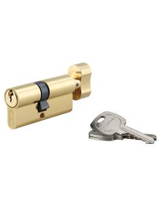 Butuc usa 40 x 30 mm, cu buton, STD, 3 chei - 1