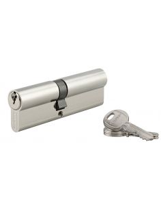 Cilindru 45 x 55 mm, standard, nichelat, HG5, 3 chei - 1