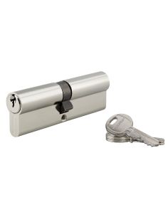 Cilindru 50 x 50 mm, standard, nichelat, HG5, 3 chei - 1