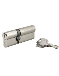 Cilindru 35 x 55 mm, standard, nichelat, STD, 3 chei - 1