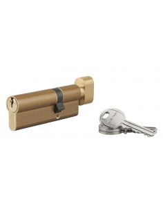 Cilindru 30 x 55 mm, cu buton, HG5, 3 chei - 1