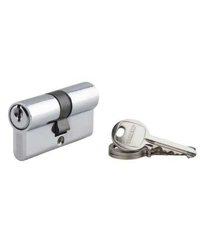 Butuc usa 30 x 30 mm, standard, nichelat, ECO, 3 chei - 1
