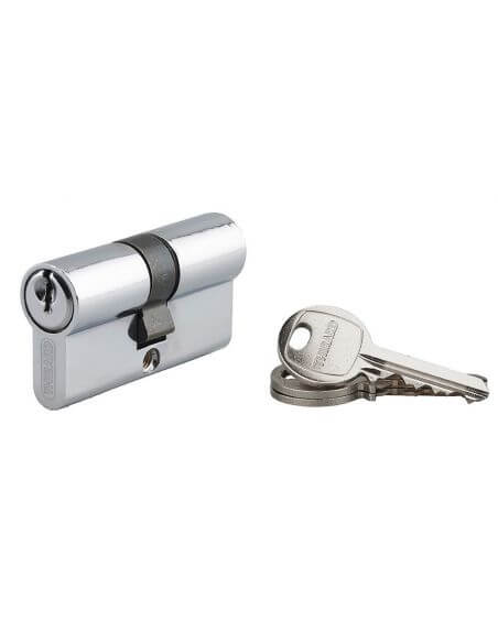 Butuc usa 30 x 30 mm, standard, nichelat, ECO, 3 chei - 1