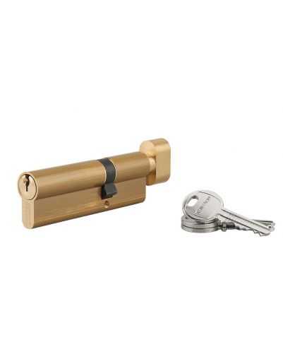 Cilindru 35 x 60 mm, cu buton, HG5, 3 chei - 1