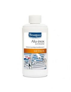Solutie curatat inox, aluminiu, crom, 250 ml, Starwax - 1