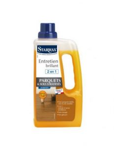 Solutie curatare parchet din lemn lacuit/ceruit, 1000 ml, Starwax - 1