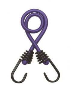 Set 2 cabluri elastice, 8 mm x 45 cm, cu carlige, THIRARD - 1