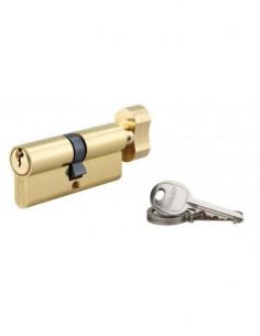 Butuc usa cu buton, 40 x 40 mm, alamit - 1