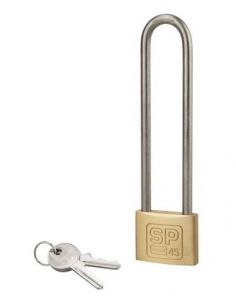 Lacat de exterior, cu cheie, toarta inalta, 45 mm,2 chei - SP - 1