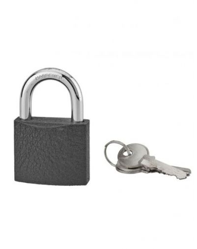 Lacat cu cheie ACERA 50 mm, toarta otel cimentat, Serruprix - 1