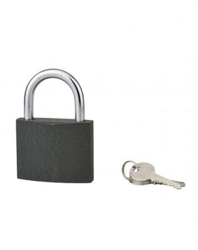 Lacat cu cheie ACERA 75 mm, toarta otel cimentat, Serruprix - 1