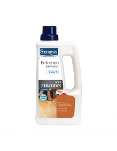 Solutie intretinere si restaurare parchet stratificat, 1L, Starwax - 1