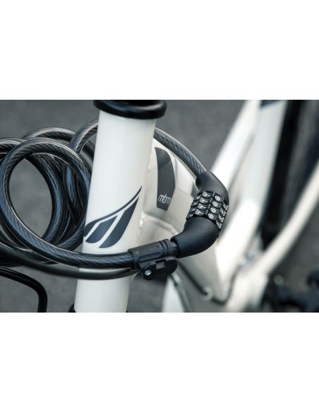 Antifurt bicicleta, cu cifru, TWISTY, 10 mm, 180 cm, THIRARD - 2