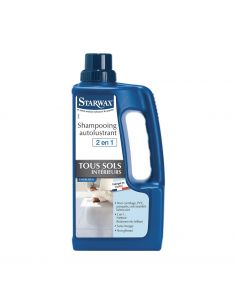 Solutie curatat lustruire pardoseli interioare, 2-in-1, 1000 ml, Starwax - 1