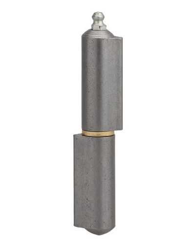 Balamale sudabile usi intrare, 120 mm, otel, capete rotunde - 1