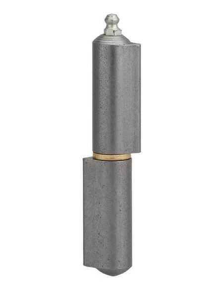 Balamale sudabile usi intrare, 120 mm, otel, capete rotunde - 1