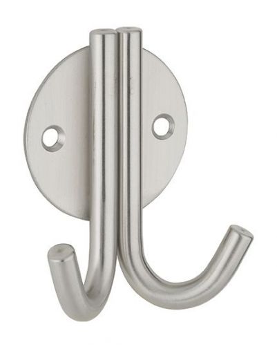 Cuier cu doua carlige, 80 mm - 1
