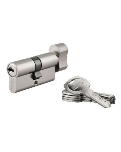Cilindru usa / butuc usa cu buton 30 x 30 mm - 1