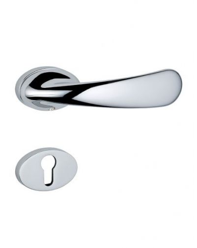 Manere pentru usa Gran Prix, patrat 7 mm, argintiu, Thirard - 1