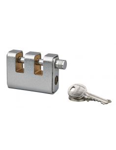 Lacat de santier, cu cheie, LAND BLINDAT, 80 mm, dublu toarta - 1