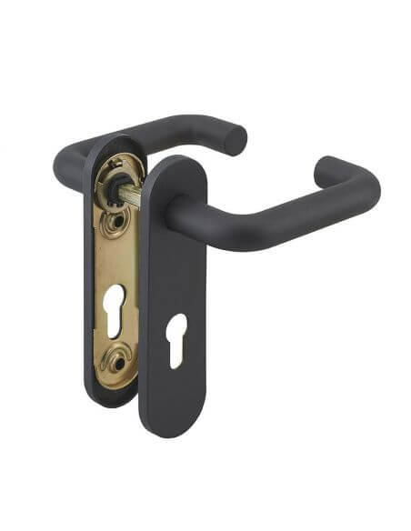 Manere cu placi, pentru broasca ingropata rezistenta la temperaturi inalte, 65 x 72 mm - 1