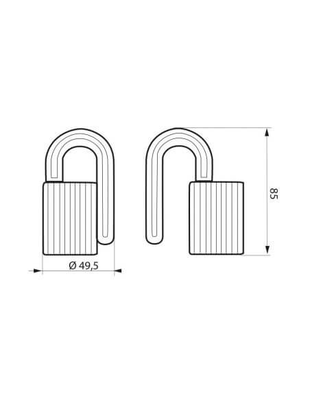 Opritor de siguranta balamale, 2 buc/set, THIRARD - 2