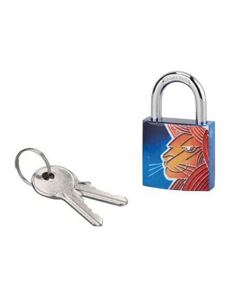 Lacat cu cheie, ASTROLOCK, 30 mm (leu), THIRARD - 1