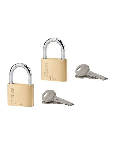 Set 2 lacate cu cheie, TYPE 1, 40 mm, deschidere cu 4 chei, THIRARD - 1