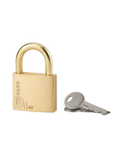Lacat de exterior, cu cheie, TYPE 1, 45 mm, THIRARD - 1
