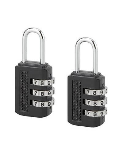 Set 2 lacate bagaj, cu cifru COMPACT 02, 21 mm, THIRARD - 1