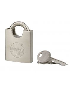Lacat de exterior, cu cheie, MARINOX, 50 mm, THIRARD - 1