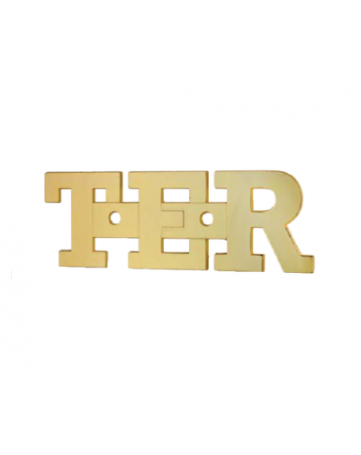 Litera "TER" inaltime 51 mm - se insurubeaza, THIRARD - 1