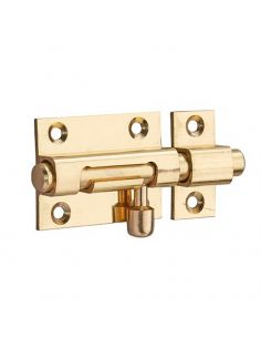 Zavor usa mobilier, aplicat, 40 mm, bolt rotund 8 mm, alama, THIRARD - 1