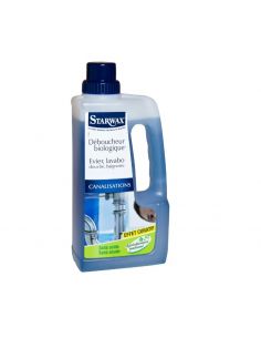 Solutie biologica intretinere si desfundare tevi canalizare (fara soda caustica si acid) - Starwax, 1L - 1