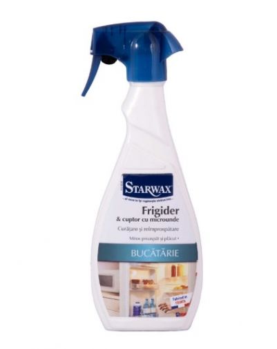 Solutie Curatare Frigider si cuptor cu microunde - Starwax, 500ml - 1