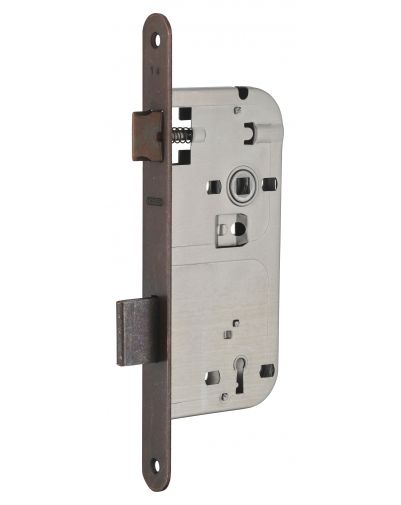Broasca pentru usa cu cheie 50 x 90 mm , finisaj bronz, Thirard - 1
