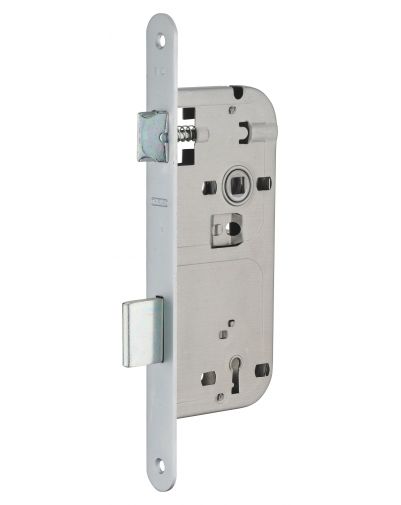 Broasca pentru usa cu cheie 45 x 90 mm , finisaj crom mat, Thirard - 1