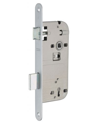 Broasca pentru usa cu cheie 50 x 90 mm , finisaj crom mat, Thirard - 1